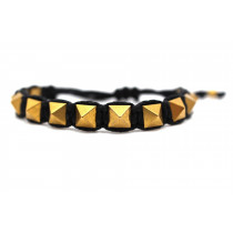 Valentino Bracciale Nero e Oro