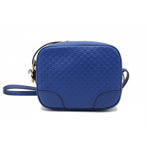 Gucci Camera Bag Pelle Blu