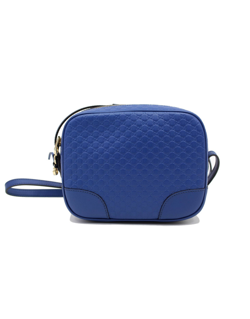 Gucci Camera Bag Pelle Blu