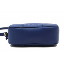 Gucci Camera Bag Pelle Blu