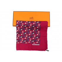 Hermes Foulard Seta Fucsia