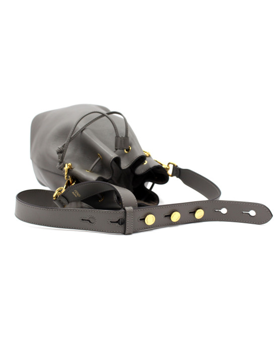 Fendi Secchiello Pelle Grigia