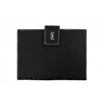 Saint Laurent Pochette Tela Nera