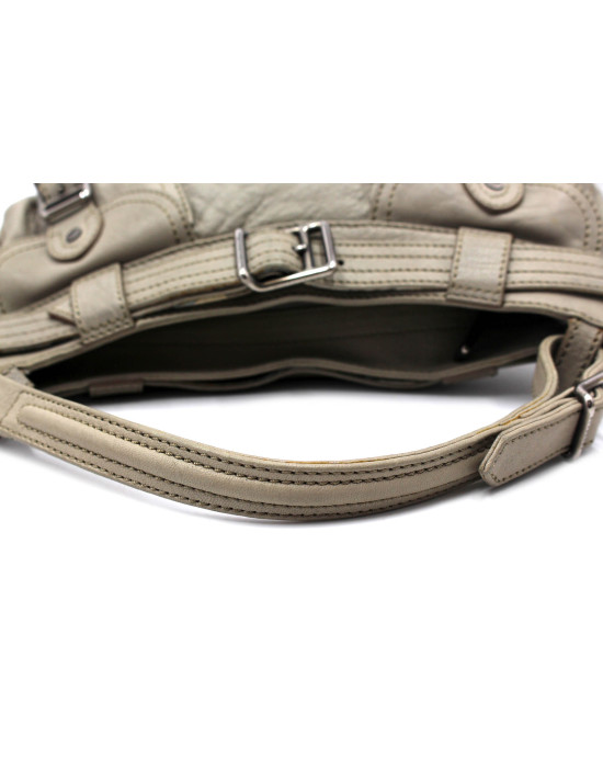 Burberry Shopping Pelle Grigia