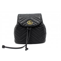 Gucci Zaino Marmont Pelle Nero