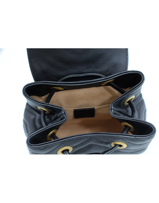 Gucci Zaino Marmont Pelle Nero