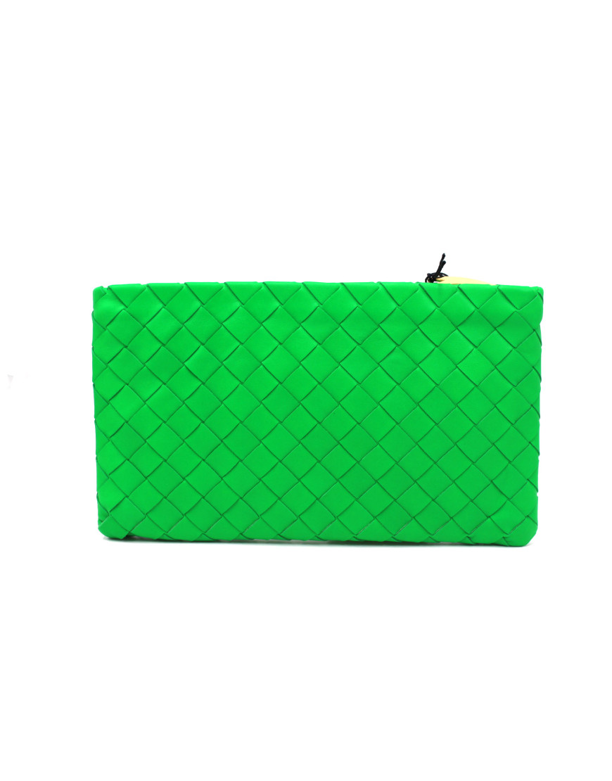 Bottega Veneta Clutch Pelle Verde