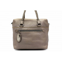 Fendi Shopping Pelle Grigia