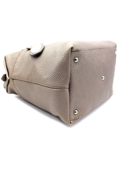 Fendi Shopping Pelle Grigia