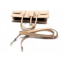 Saint Laurent Sac De Jour Leder Krokodruck Hellrosa