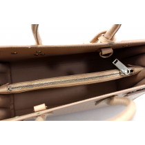 Saint Laurent Sac De Jour Leder Krokodruck Hellrosa