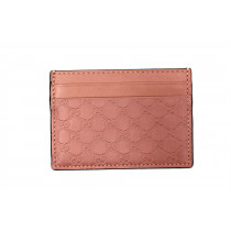 Gucci Portacarte Pelle Rosa