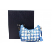 Prada Re Edition Rafia Azzurra