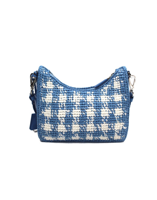 Prada Re Edition Rafia Azzurra