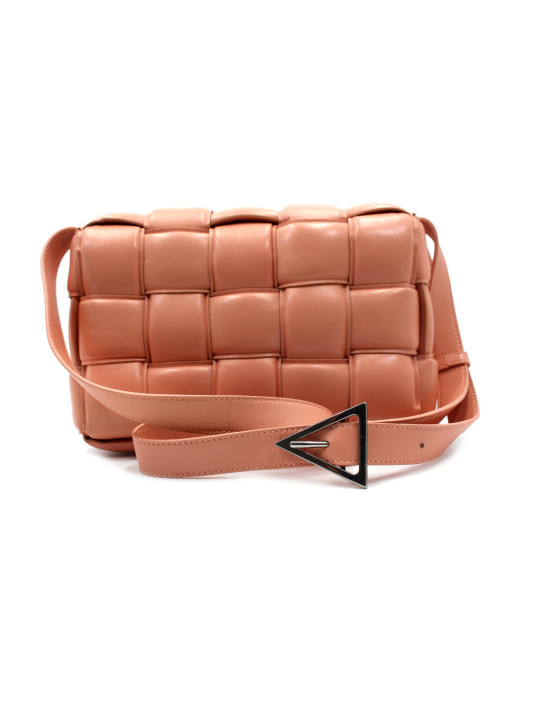 Bottega Veneta Cassette Pelle Rosa