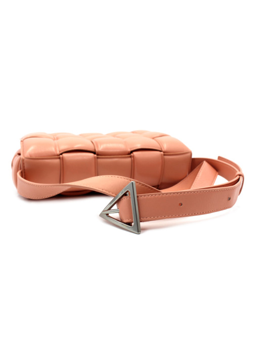 Bottega Veneta Cassette Pelle Rosa