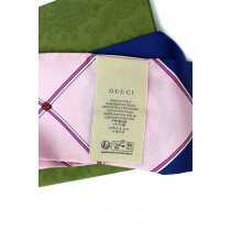 Gucci Bandeau Seta Rosa e Blu