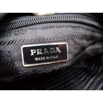 Prada Tracolla Tessuto City Nero