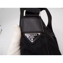 Prada Tracolla Tessuto City Nero