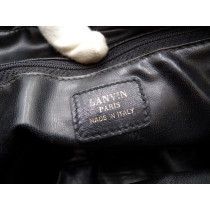 Lanvin Tracolla Pelle Nera