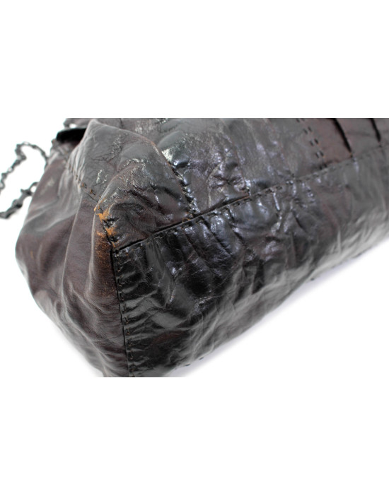 Valentino Shopping Pelle Marrone