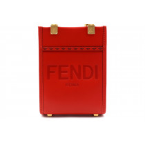 Fendi Mini Sunshine Pelle Rossa