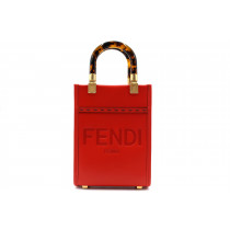 Fendi Mini Sunshine Pelle Rossa