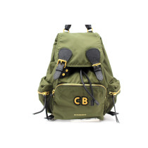 Burberry Zaino Tela Vela Verde