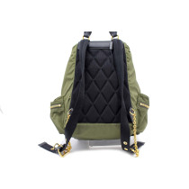 Burberry Zaino Tela Vela Verde