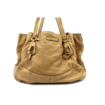 Prada Shopping Pelle Beige