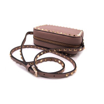 Valentino Rockstud Camera Bag Pelle Cipria