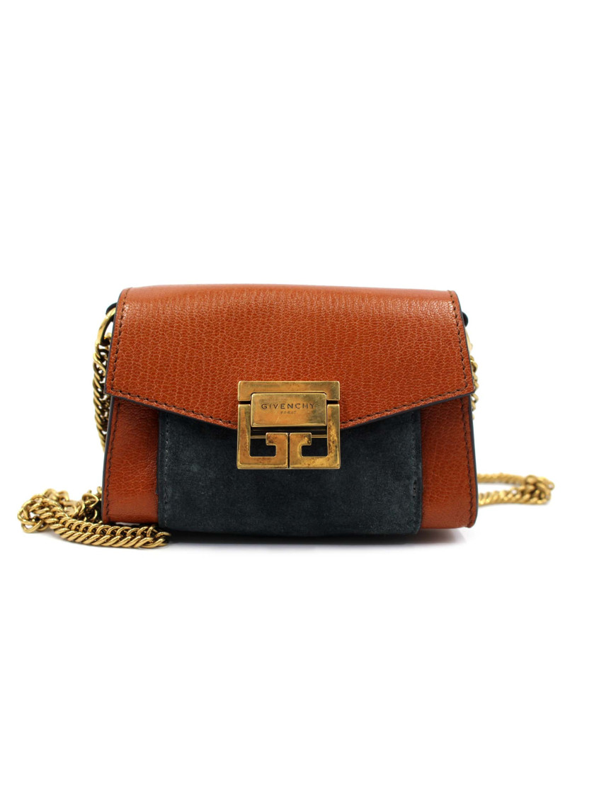 Givenchy Pochette Pelle Marrone