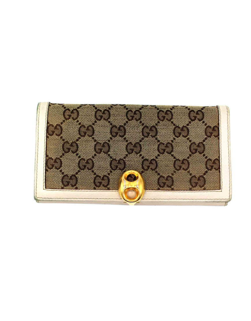 Gucci Portafoglio GG Beige