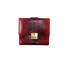 Gucci Portafoglio Pelle Bordeaux