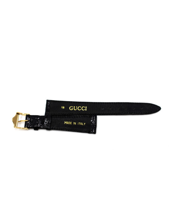 Gucci Cinturino Pelle Nera
