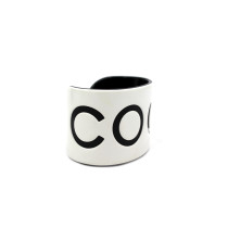 Chanel Bracciale PVC Bianco e Nero