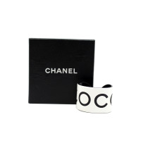 Chanel Bracciale PVC Bianco e Nero