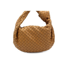 Bottega Veneta Jodie Media Pelle Marrone