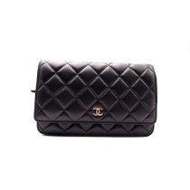 Chanel Woc Pelle Caviar Nera