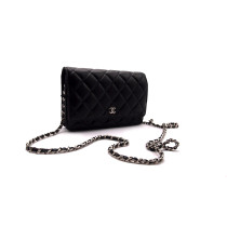 Chanel Woc Pelle Caviar Nera