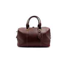 Cartier Borsone Pelle Bordeaux