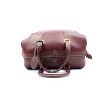 Cartier Borsone Pelle Bordeaux