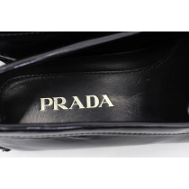 Prada Mocassini Pelle Nera