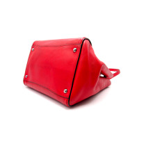 Prada Shopping Pelle Rossa