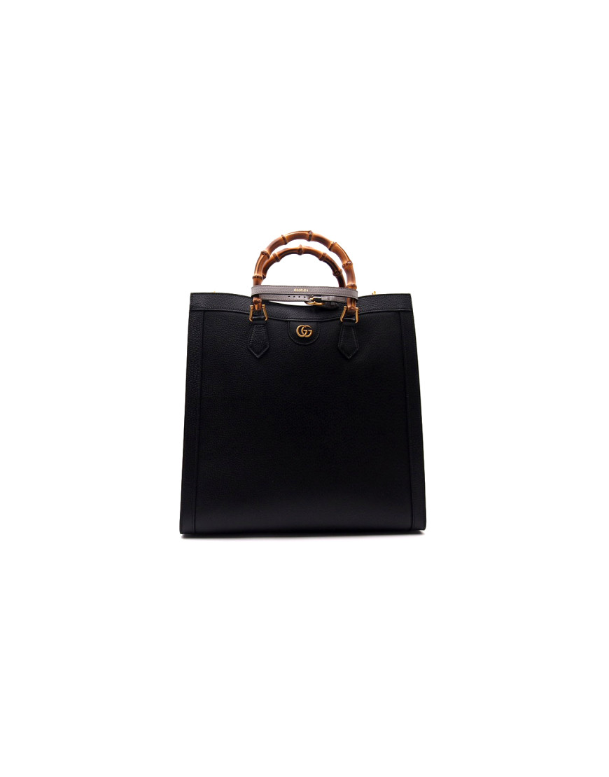 Gucci Bamboo Shopping Pelle Nera