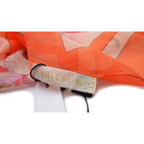 Valentino Foulard Seta Salmone