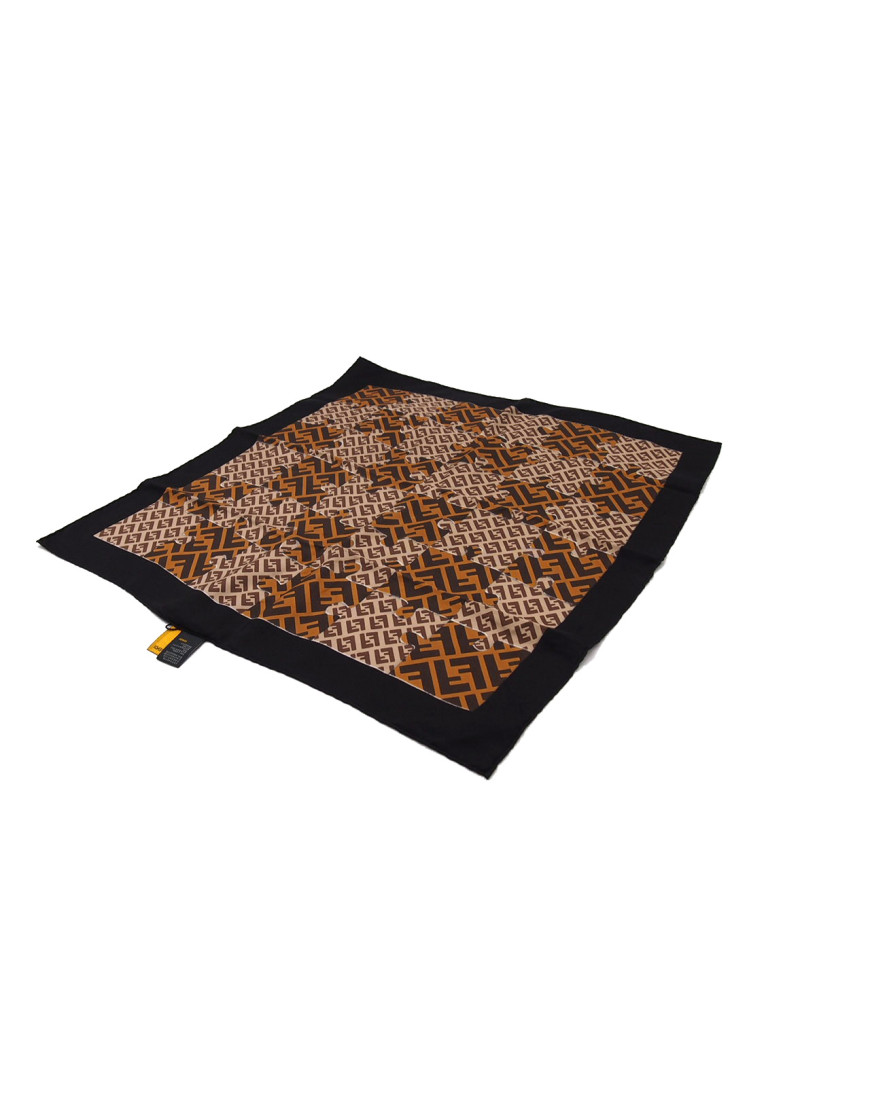 Fendi Foulard FF Marrone