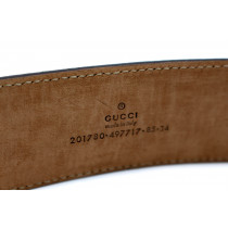 Gucci Cintura GG Beige