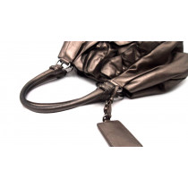 Prada Shopping Pelle Bronzo