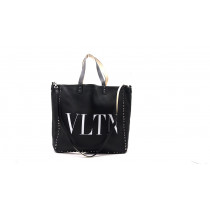 Valentino Tote Bag Pelle Nera